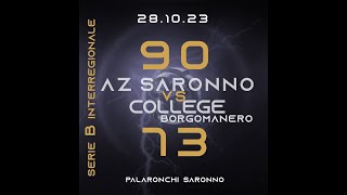 BInt 2324  5a  Robur Saronno vs College Borgomanero [upl. by Frulla]