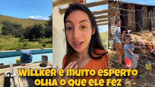 NOVIDADE NO SÍTIO  OLHA O QUE WILLKER FEZ  SARA KELLEN [upl. by Khan814]