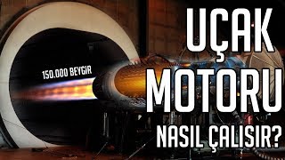 UÃ‡AK JET MOTORU NASIL Ã‡ALIÅIR  150000 HP  Ne Nedir [upl. by Masha]