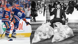 Draisaitl nets 50th goal via HAT TRICK [upl. by Aleda]