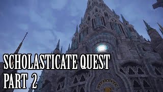 FFXIV Scholasticate Quest Story Part 2  All Cutscenes Divine Reckoning [upl. by Hadden254]