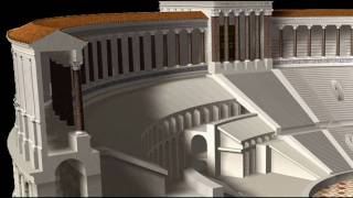 Ancient Rome Theatre of Pompey HD [upl. by Feltie]