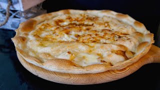 Focaccia con lo stracchino tipo Recco [upl. by Anned]