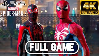 SPIDERMAN 2 Gameplay Walkthrough FULL GAME PS5 4K 60FPS No Commentary [upl. by Erdnuaed]