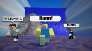 ROBLOX Tsunami Game  Funny Moments 1 [upl. by Nelleoj]