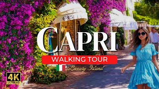 CAPRI Italy 4K Walking Tour 🇮🇹 Breathtaking Hidden Gem [upl. by Trotta624]