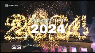 Willkommen 2024  ZDF HD  Berlin 01 JANUARY 2024 [upl. by Anirbak]