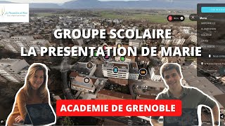 VISITE VIRTUELLE  GROUPE SCOLAIRE LA PRÉSENTATION DE MARIE [upl. by Lenci]