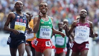 Mo Farah Bekele Kipchoge and Lagat at 5000m Berlin 2009 HD [upl. by Jehiah]