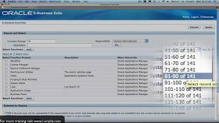 Oracle Training  Navigating in Oracle EBusiness Suite R12 [upl. by Philipson394]