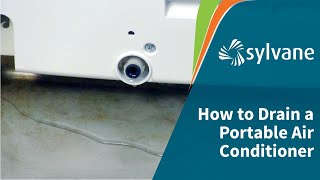 How to Drain a Portable AC Fully vs Partially Evaporative  Sylvane [upl. by Ybab]