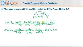 Chemistry Practice Problems Limiting Reactants [upl. by Giesser824]