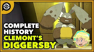 Clemonts Diggersby From Bunnelby to BRUISER  Complete History [upl. by Natala]