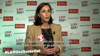 Karine TravalMichelet  OUI à la LGV [upl. by Lyle]