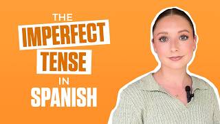 Master Spanish Imperfect Tense  Past Tense En Español [upl. by Tobie]