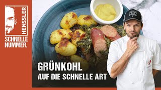 Schnelles Grünkohl auf die schnelle Art Rezept von Steffen Henssler [upl. by Anwahsit]