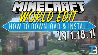 How To Download amp Install World Edit in Minecraft 1181 [upl. by Shea]