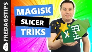 Se Magisk Excel Triks  Slik bruker du Slicer 🐱‍👤 [upl. by Izmar958]