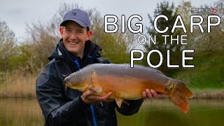 BIG CARP ON THE POLE  PELLET FISHING FOR CARP  LEE KERRY  ROB WOOTTON [upl. by Nuhsed837]