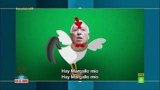 En el aire  El pollito pío quotAy Margallo mío que la pichita se le ha hecho un líoquot [upl. by Salahcin]