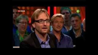 Eerste chansoncollege Bart Van Loo DWDD [upl. by Winn]