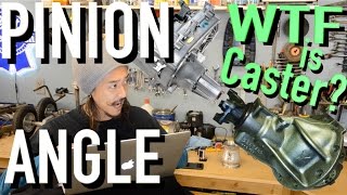 Pinion Angle  WTF is Caster  The Roadhouse [upl. by Yenahpets857]