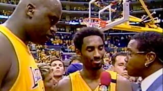 2000  Los Angeles Lakers vs Portland Blazers  NBA West Conf Finals Game 7 [upl. by Akerdna]