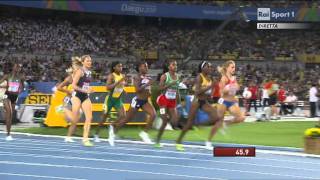 800m women Semifinals heat 3 IAAF World Championships Daegu 2011 [upl. by Ynar]