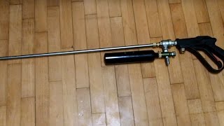 Pneumatic QEV air gun rifle HOW TO overview and firing 300psi [upl. by Munro245]