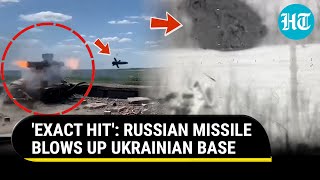 Russian Paratroopers Release Dramatic Footage Of Missile Attack On Ukrainian Military Base  Watch [upl. by Ransome]