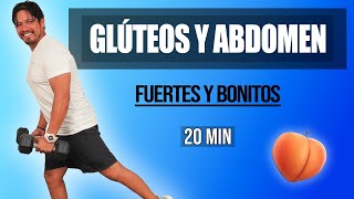 GLÚTEOS FUERTES 💪 Y ABDOMEN PLANO 🦋  Siéntete Joven [upl. by Rutherfurd]