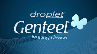 Droplet Genteel Lancing Device Quick Start Video [upl. by Ahras]