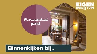 Een prachtig monumentaal pand met een stoer amp klassiek interieur  Binnenkijken  Eigen Huis amp Tuin [upl. by Chas]