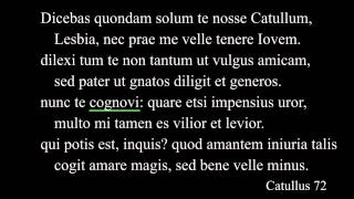 Catullus 72 [upl. by Mathias17]