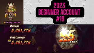 Summoners War F2P Beginner Account 19 Riley Gets Us There [upl. by Ahsenit]