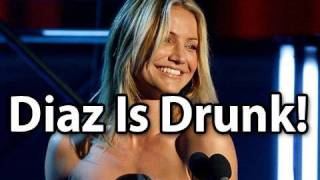 Cameron Diaz Sloppy Drunk At The MTV Movie Awards [upl. by Caressa]