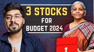 3 Undervalued Stocks For Budget 2024  Budget Stocks [upl. by Hola]