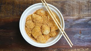 Muah Chee Glutinous Rice Snacks With Peanut amp Sugar [upl. by Odelet22]