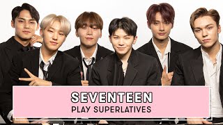 Seventeen Reveals Who is the Biggest Flirt the Best Singer and More  Superlatives  Seventeen [upl. by Scottie]