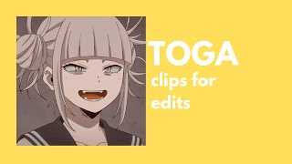 BNHA TOGA clips for edits [upl. by Reckford]