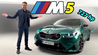 allnew BMW M5 REVEAL REVIEW  hot or not [upl. by Eizus479]