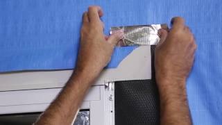 How to Install an Aluminium Sliding Window into CladLightweight Construction [upl. by Ellenahs]