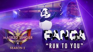 Di mo na matatakbuhan ang Run To You performance ni Panda  Masked Singer Pilipinas Season 2 [upl. by Bradway]