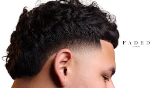 Taper fade Mullet Barber tutorial [upl. by Aissat845]