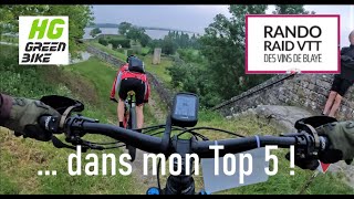 VTTAE Rando Raid 85 km des vins de Blaye 33 du 02062024  HG GREEN BIKE [upl. by Acinorav]