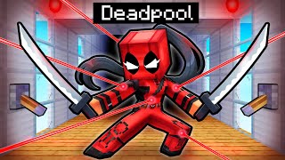 Becoming DEADPOOL in Minecraft [upl. by Attayek]