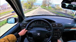 🔥 Peugeot 406 20 HDi 110 2003 POV Drive HD 4K ASMR  PSA DW10 Code RHY RHZ RHS RXH WOW بيجو [upl. by Ayatal930]