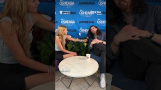 Hozier Interview  Osheaga 2024 osheaga tiktok [upl. by Oinotna992]