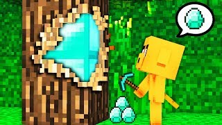 ¡ENCONTRAMOS UN ARBOL DE DIAMANTITO 💎😱  MINECRAFT ROLEPLAY CON MIKECRACK Y DESTINYCRAFT [upl. by Sesmar]