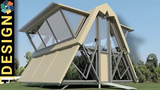 House Design Redefined 7 Remarkable Folding Homes [upl. by Itnavart]